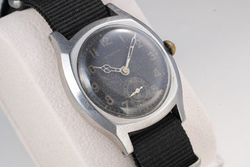 ETERNA Majetek Early Typ Watch Pilot Wristwatch Czech Air Force WWII - Cal.520