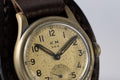 Side profile of KM Alpina 592 Kriegsmarine watch, vintage military style, historical significance