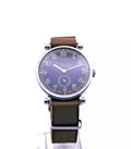 Nivada military watch, Swiss craftsmanship, vintage men's wristwatch for collectors