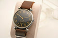 Vintage Nivada military wristwatch, Swiss-made, retro men's timepiece with authentic design