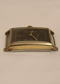 Glashütte TANK Caliber 58 vintage watch, WWII collectible, timeless elegance